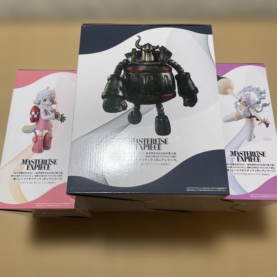 ワンピース　フィギュア　エメト　アトラス　ボニー　セット