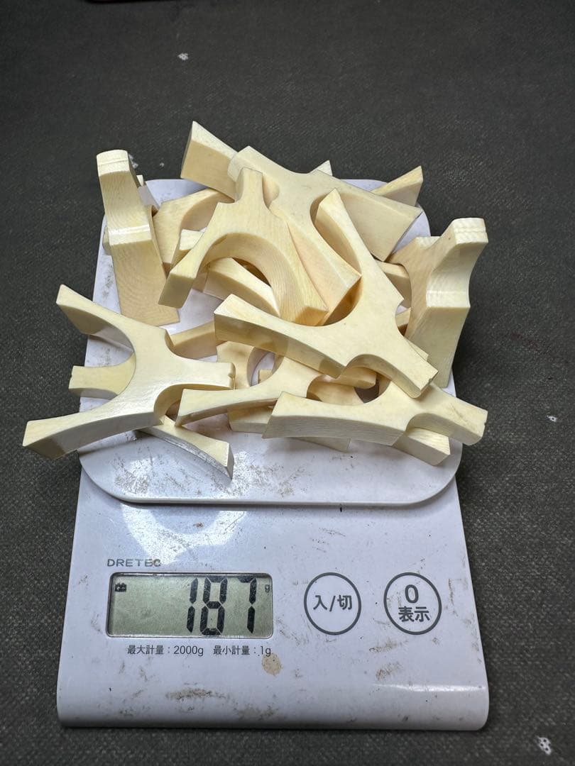 極上　三線　琴柱 筝柱　天然素材 14個セット 和楽器　御琴　琴用 高級琴