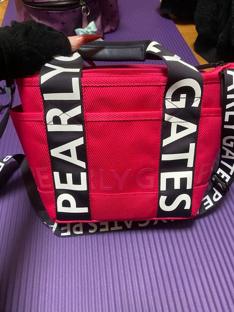 PEARLY GATES パーリーゲイツ カートバッグ ピンク