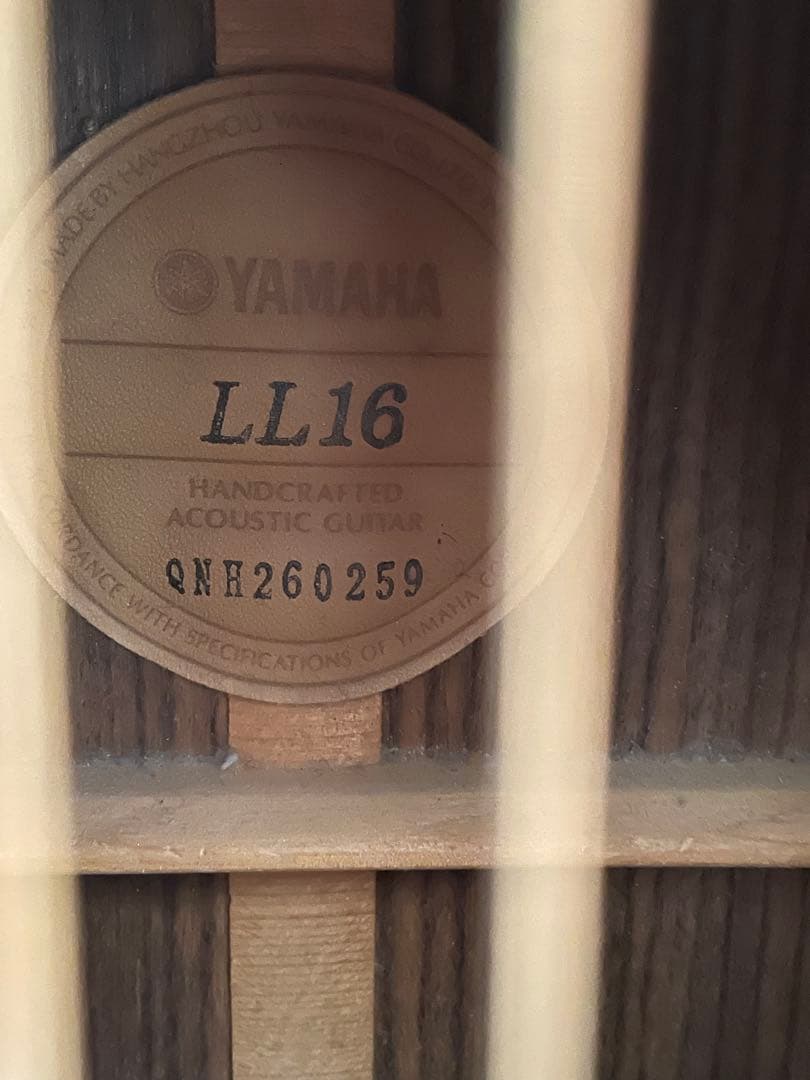 Yamaha アコースティックギター ギターケース付きLL16 オル単板、
