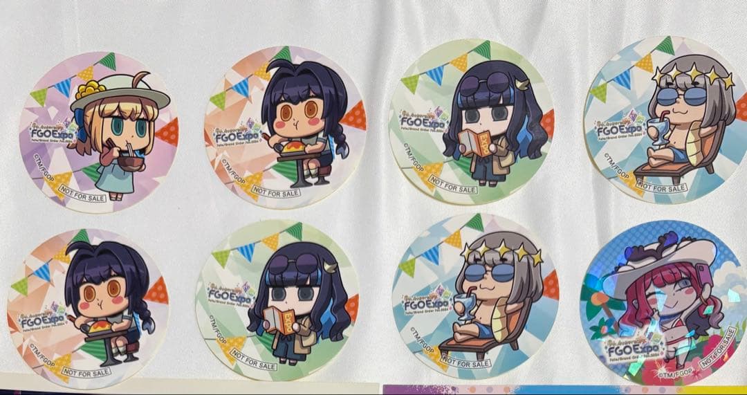 FGOフェス ステッカーセット まとめ 特典 Fate/Grand Order