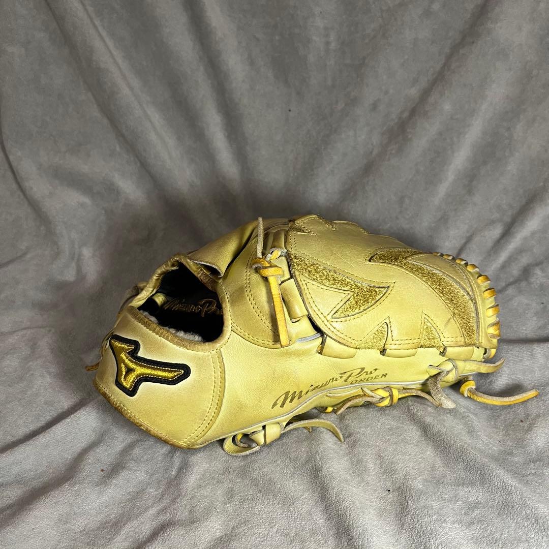 Mizuno Pro オーダー　硬式投手用グローブ キップレザー　耕作印