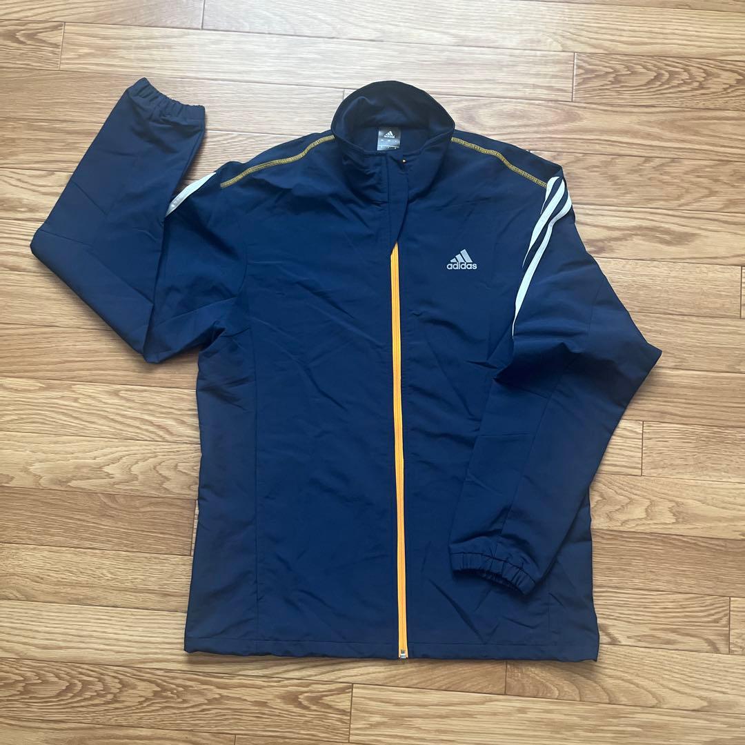 adidas ジャージ上下セット ネイビー　サイズO