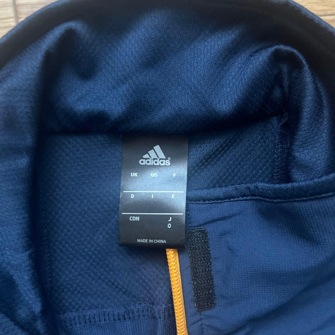 adidas ジャージ上下セット ネイビー　サイズO
