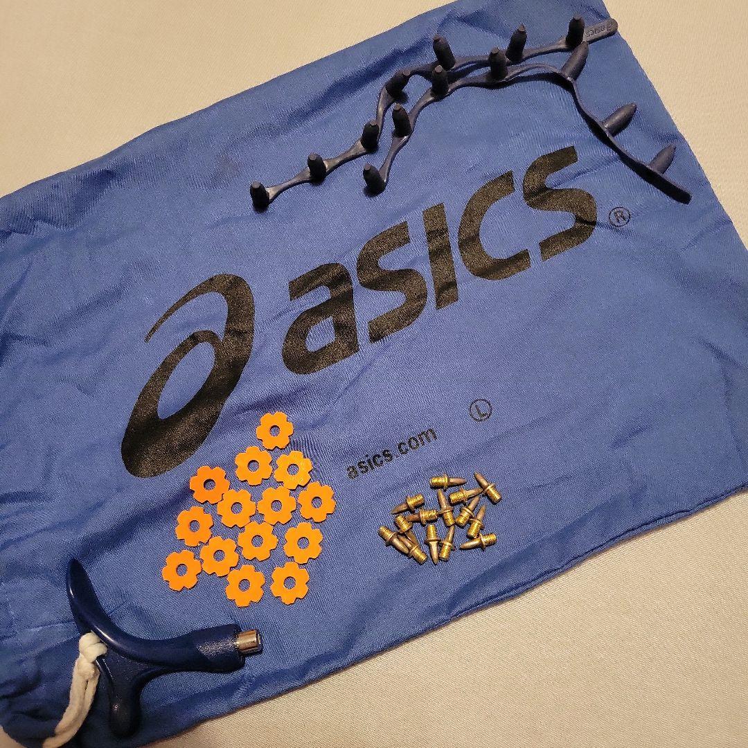 asics エフォート　スパイクシューズ　ネイビー28センチ