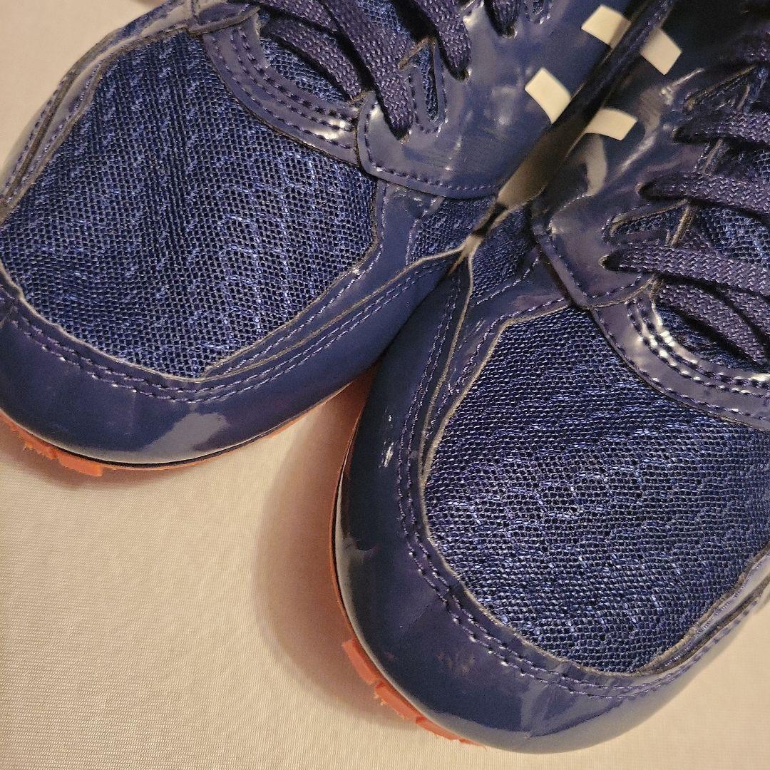 asics エフォート　スパイクシューズ　ネイビー28センチ