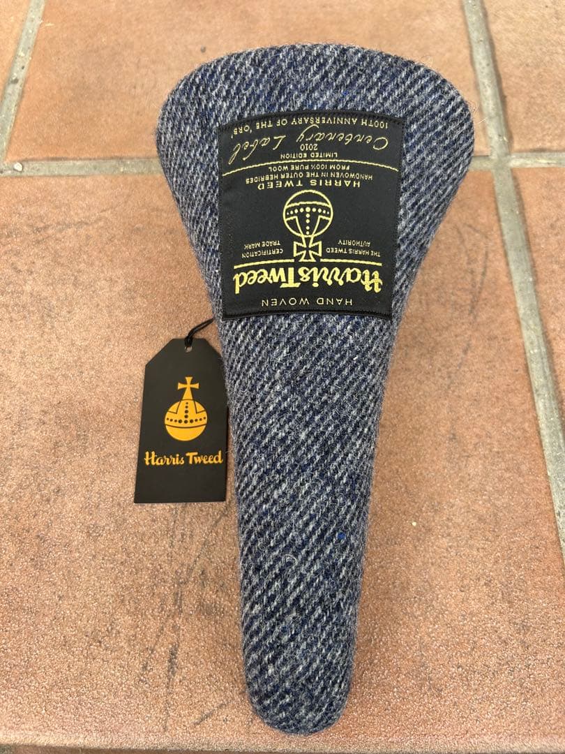 ハリスツイード　Harris Tweed サドル　自転車　①