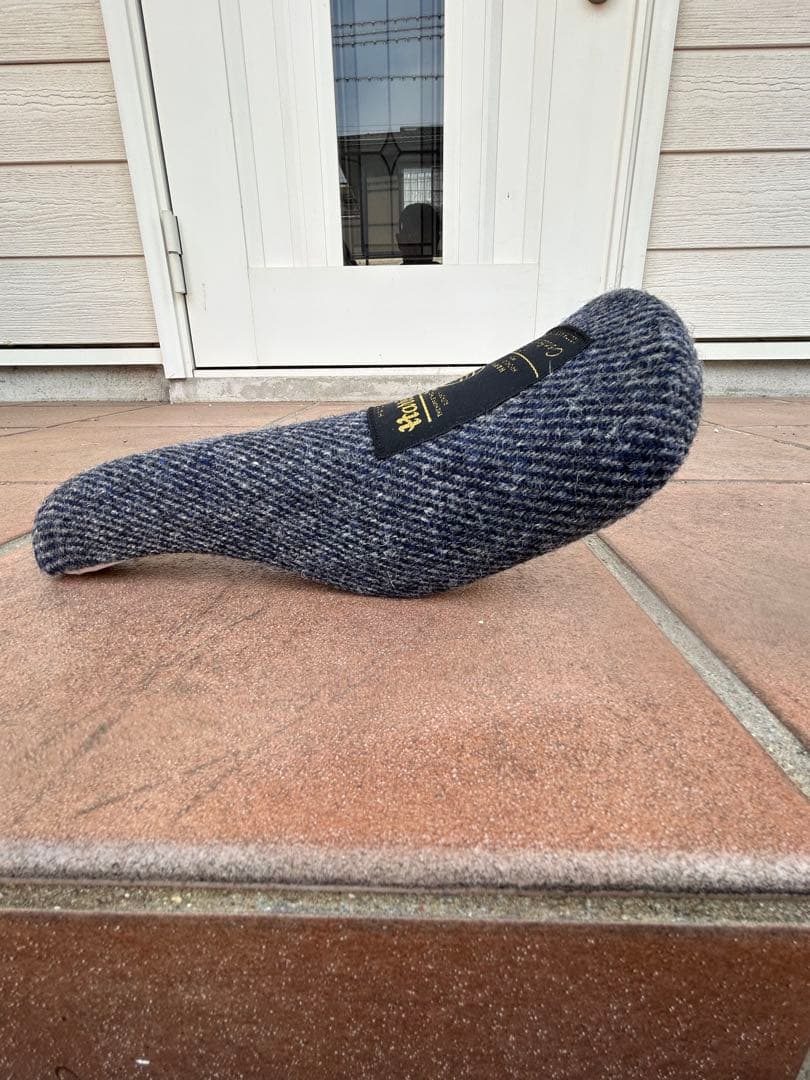 ハリスツイード　Harris Tweed サドル　自転車　①
