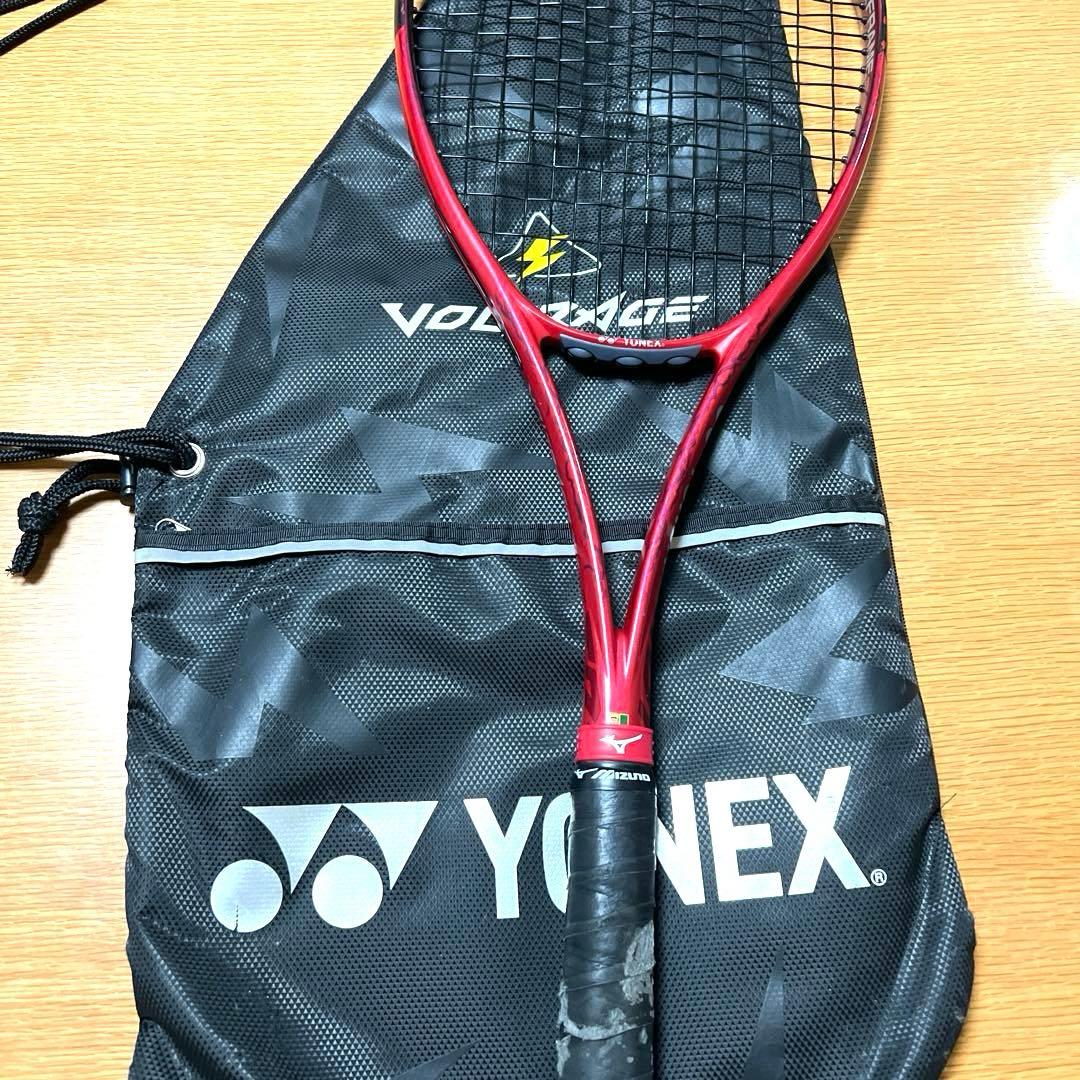 YONEX VOLTRAGE 7Vテニスラケット　軟式　STAマーク　ケース付