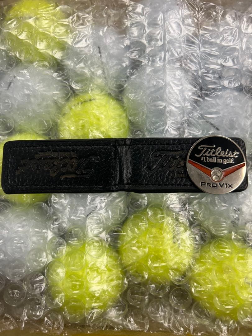 タイトリスト中古ゴルフボール　プロv1 v1x 25年ニューモデル　おまけ付き