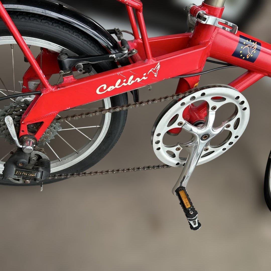 PEUGEOT 折り畳み自転車　コリブリ　レッド