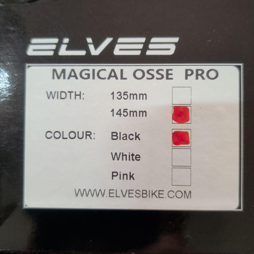 ELVES MAGICAL OSSE PRO サドル 145mm ブラック