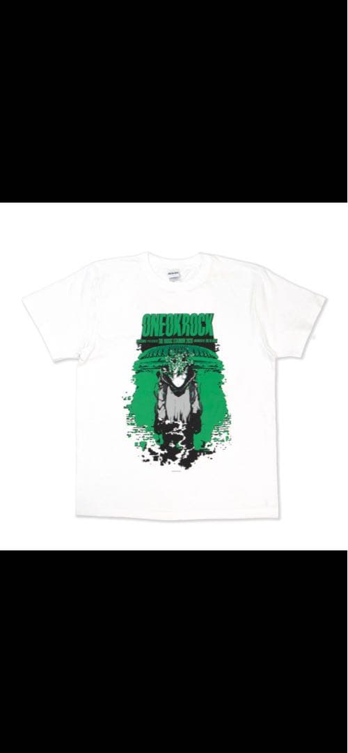 ONE OK ROCK 2026 Tシャツ Mサイズ　白緑