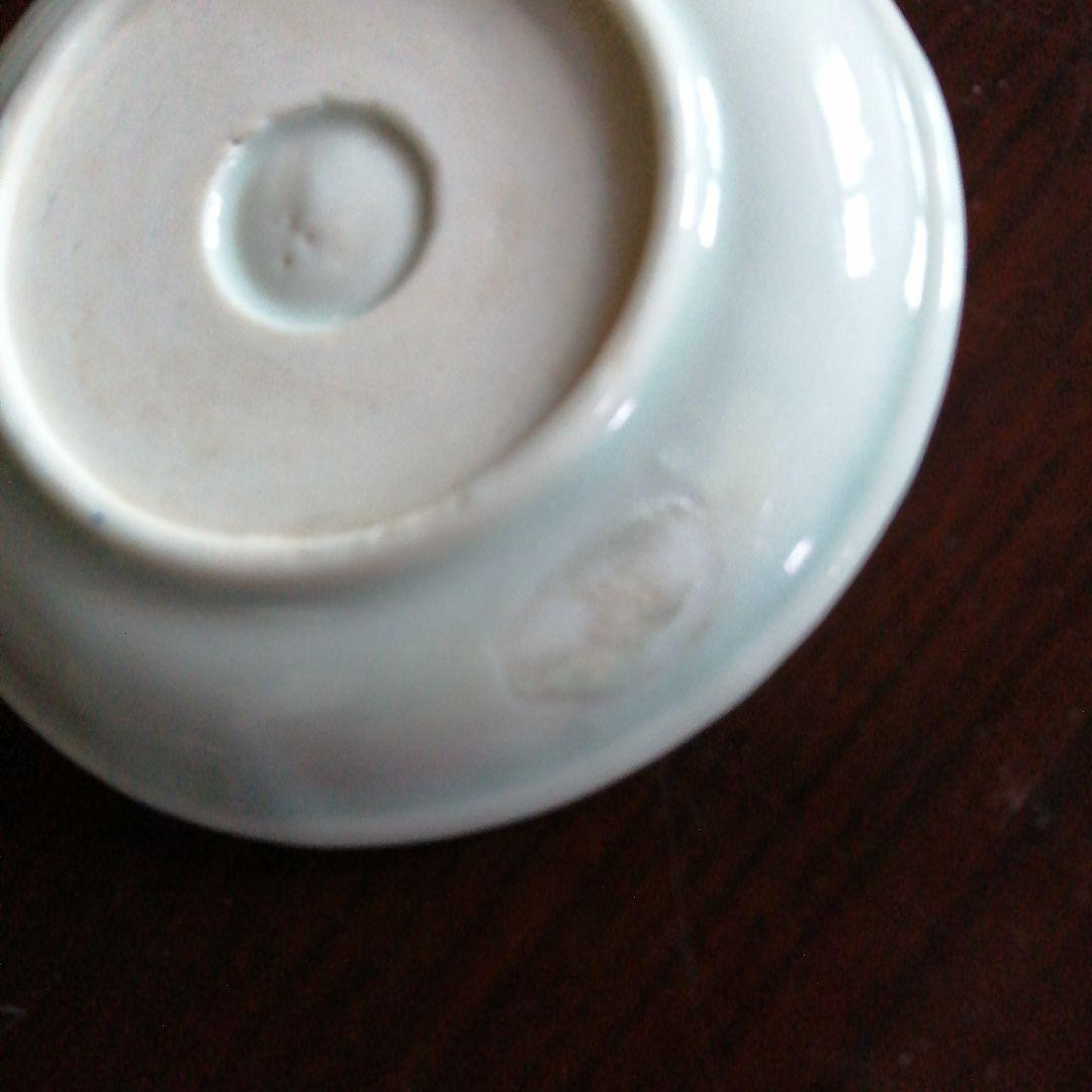 伊万里　染付飛鳥画皿　11枚　13cm　幕末～明治期