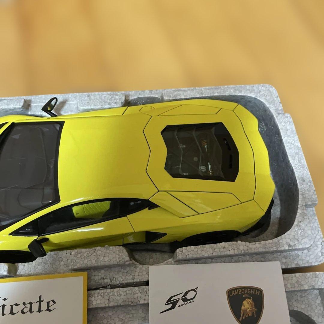 自動車 AUTOart 1/18 AVENTADOR ANNIVERSARIO