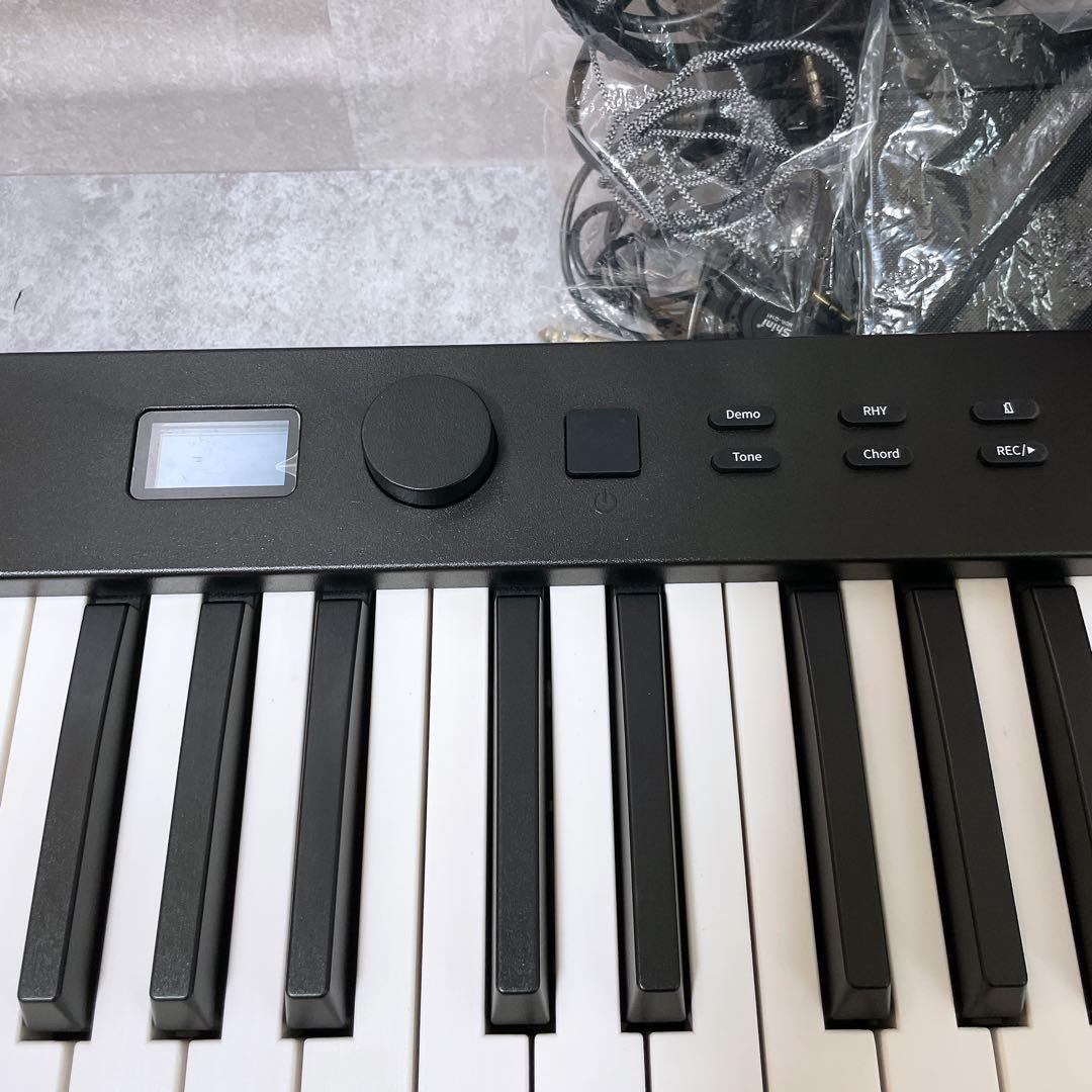 88鍵盤　折り畳み電子ピアノ　充電式