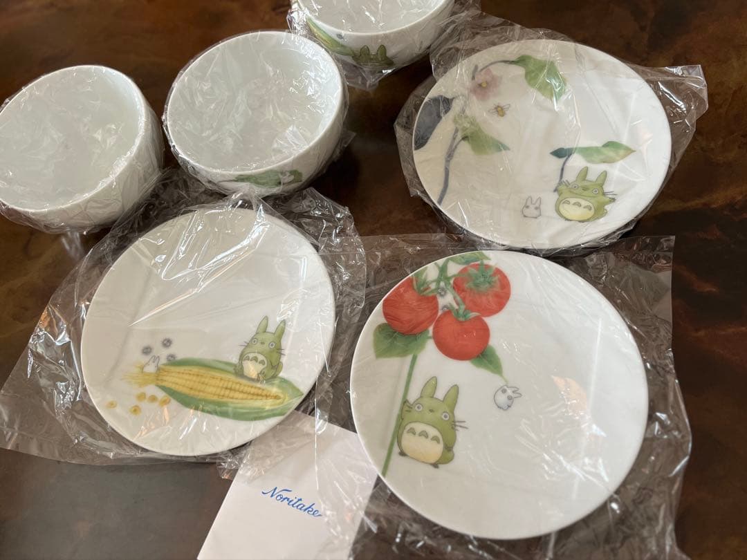 noritake となりのトトロ 野菜シリーズ プレート ボウル　6点セット