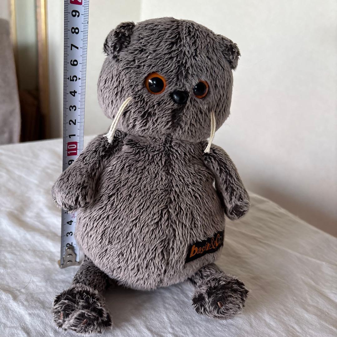 BUDI BASA 3体セット 猫ベビーバーシック入り スコティッシュフォールド