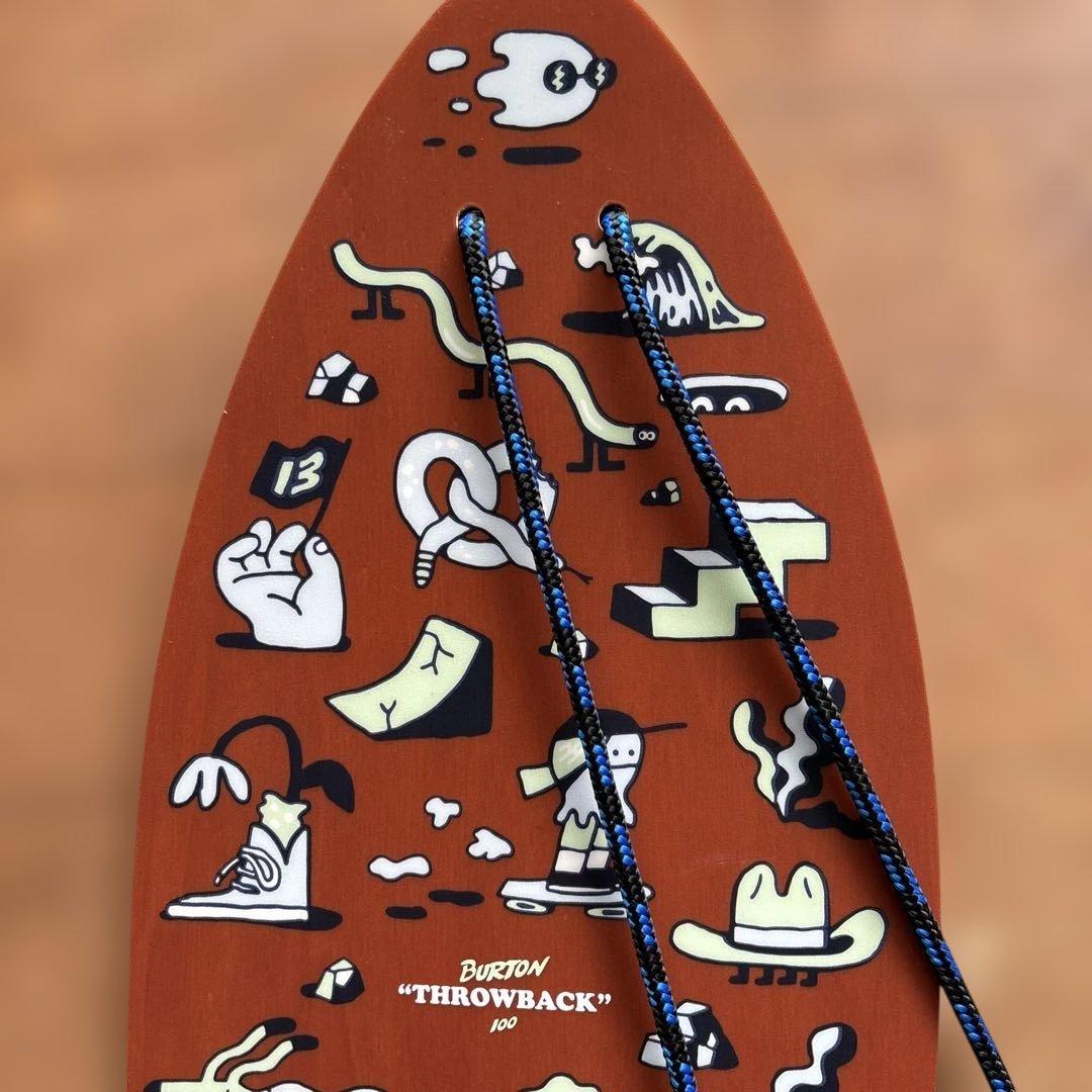 希少　burton バートン　雪板　スノートイ　キッズ