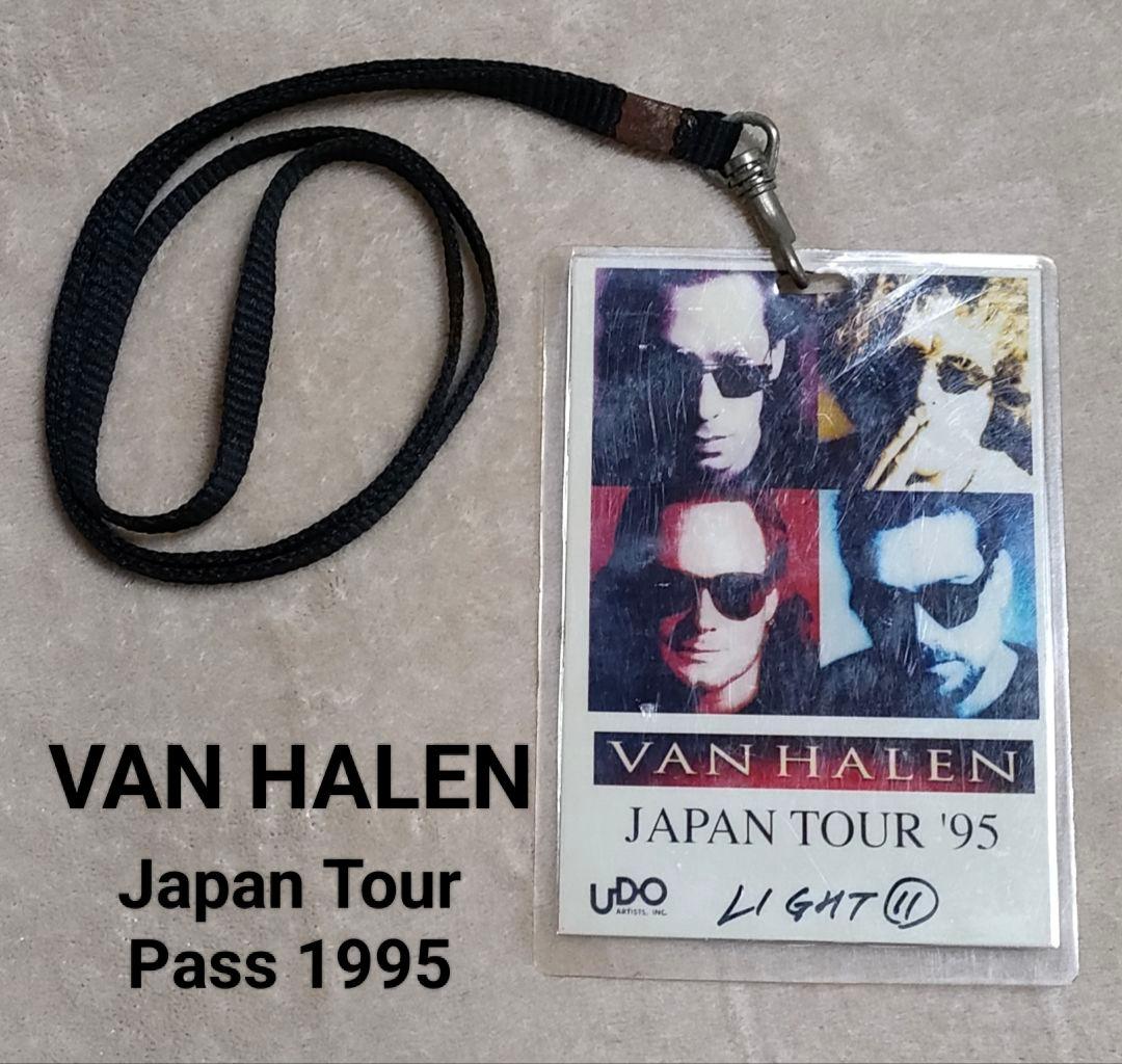 【激レア】VAN HALEN 1995年来日公演 Backstage Pass