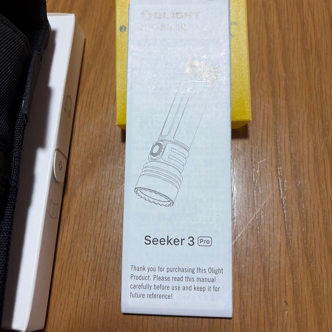 ヤマガミ　OLIGHT Seeker 3 懐中電灯 最大4200ルーメン