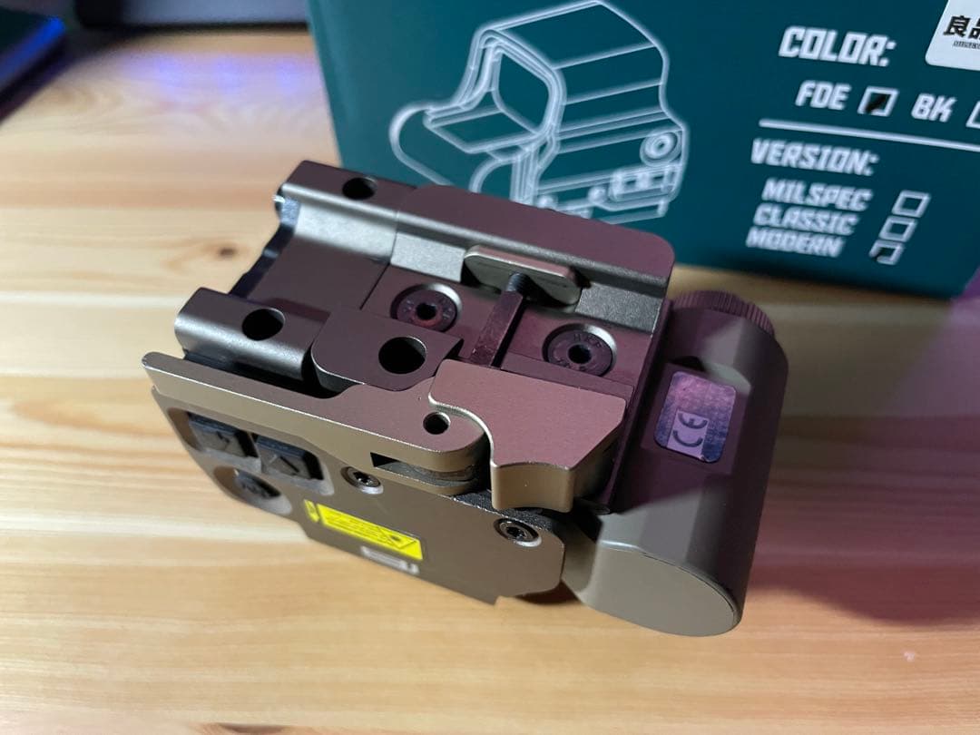 エボリューションギア EXPS3 レッドドットサイト FDE