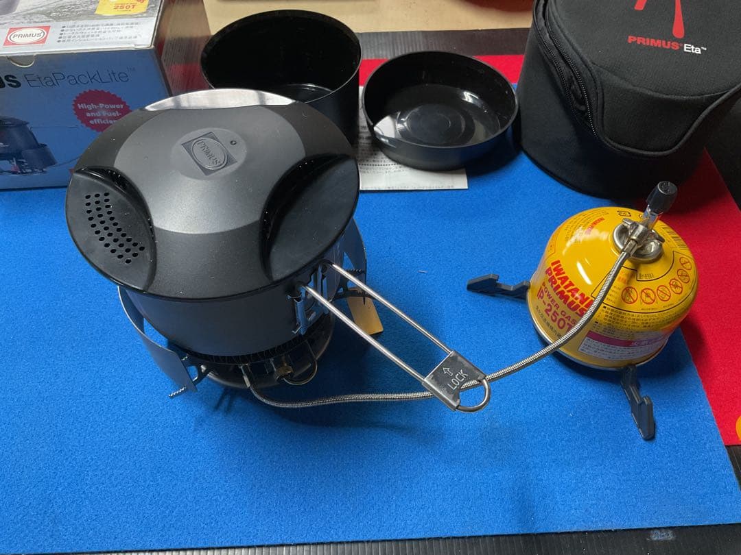 PRIMUS EtaPacKLite動作良好美品フルセット品新品OD缶オマケ付
