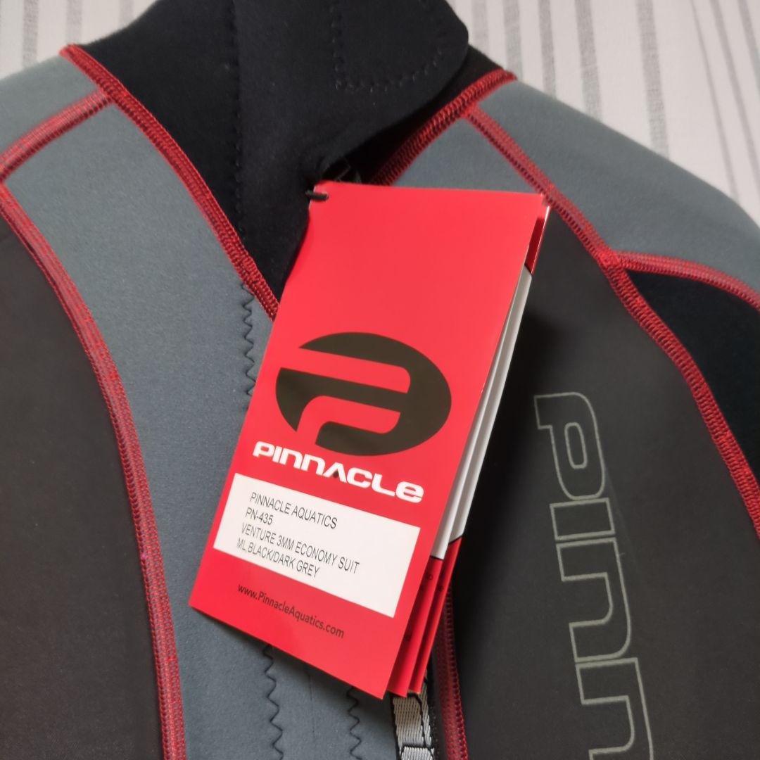 新品　ウエットスーツPinnacle ブラック/グレー