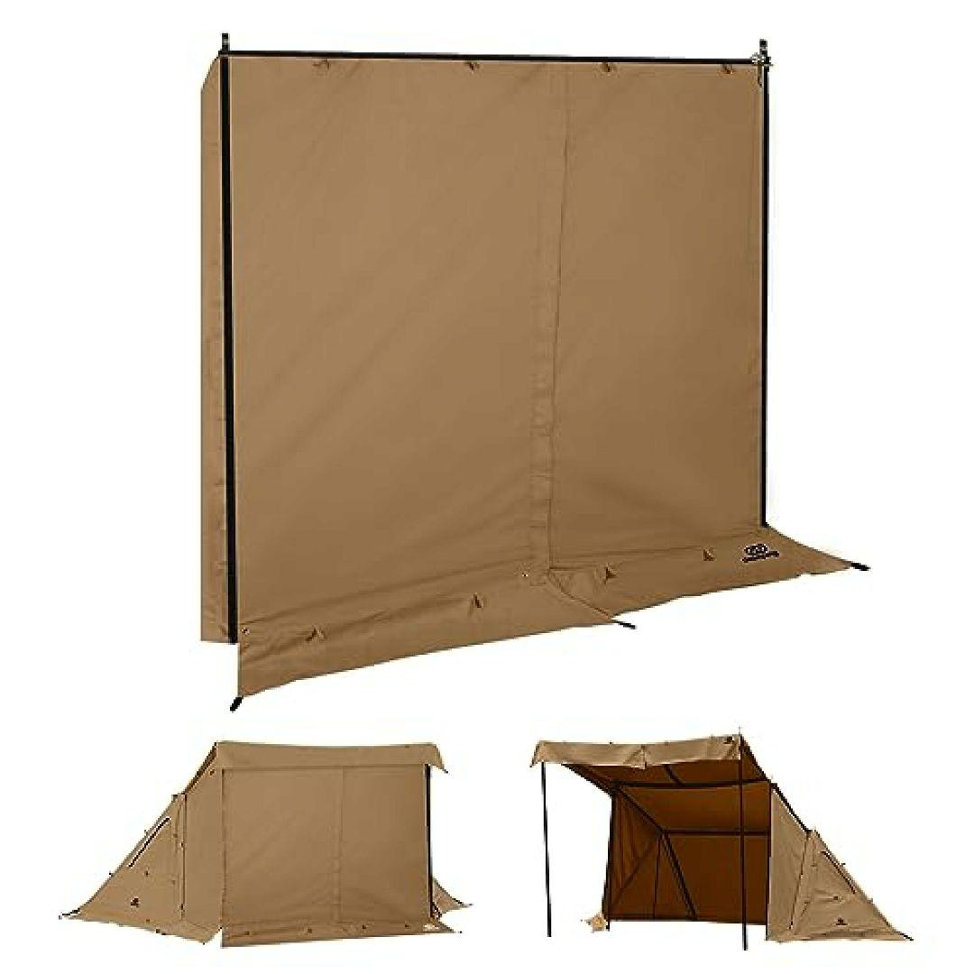 未使用！GOGlamping G・G PUP 2.0専用前幕TC　サンドカラー！