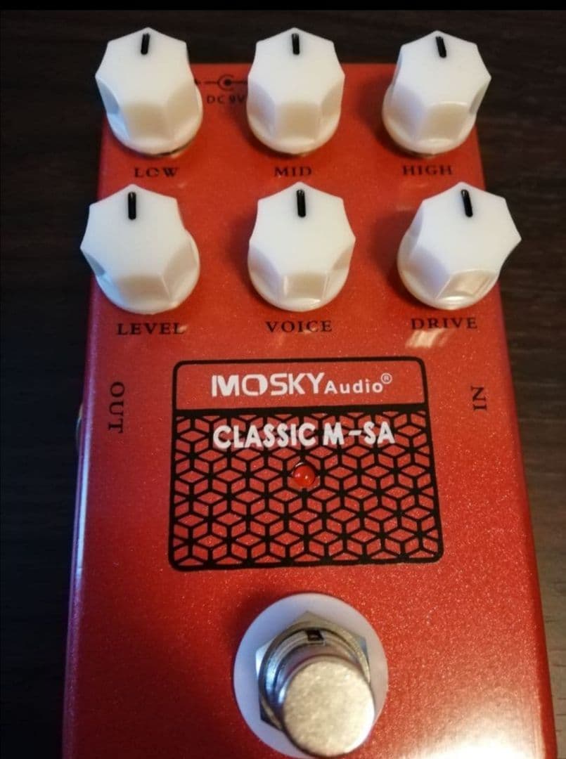 歪み系エフェクター3個セット　mosky アンプシュミレーター