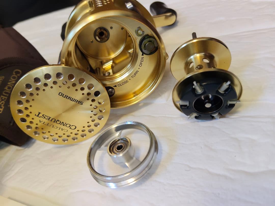 シマノ 00 01 カルカッタ　コンクエスト　101 SHIMANO 金 カル
