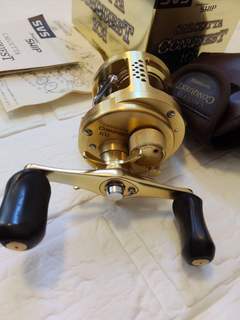 シマノ 00 01 カルカッタ　コンクエスト　101 SHIMANO 金 カル