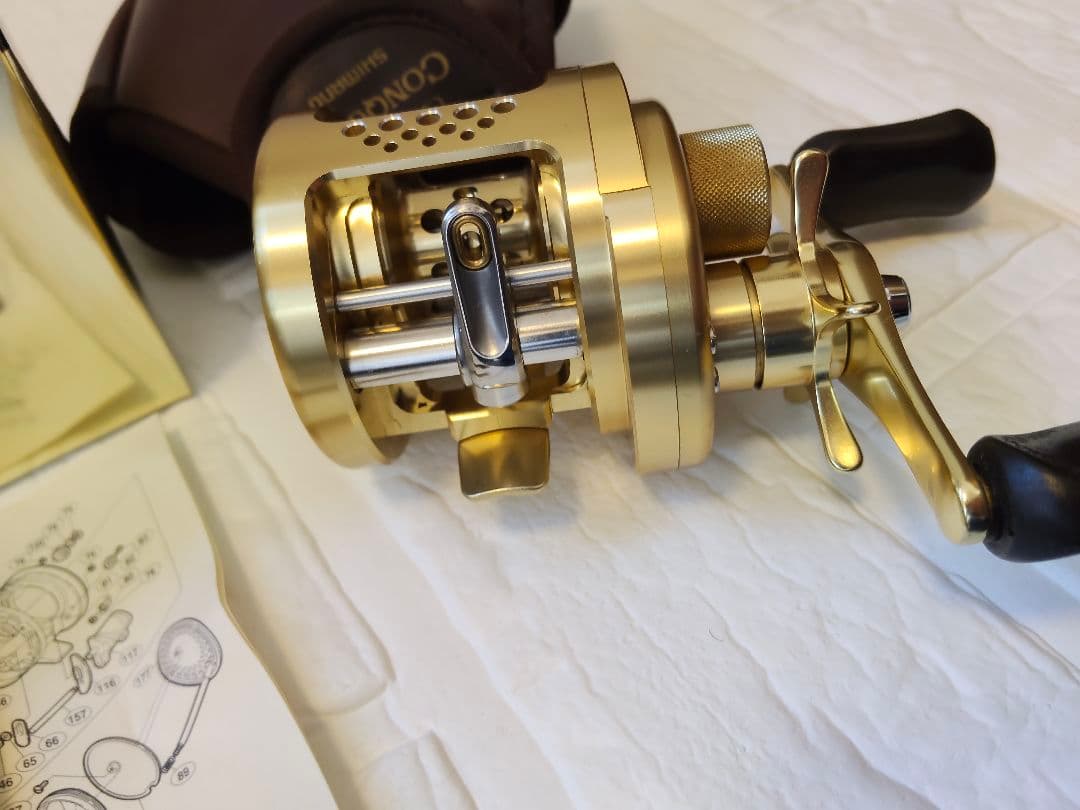 シマノ 00 01 カルカッタ　コンクエスト　101 SHIMANO 金 カル