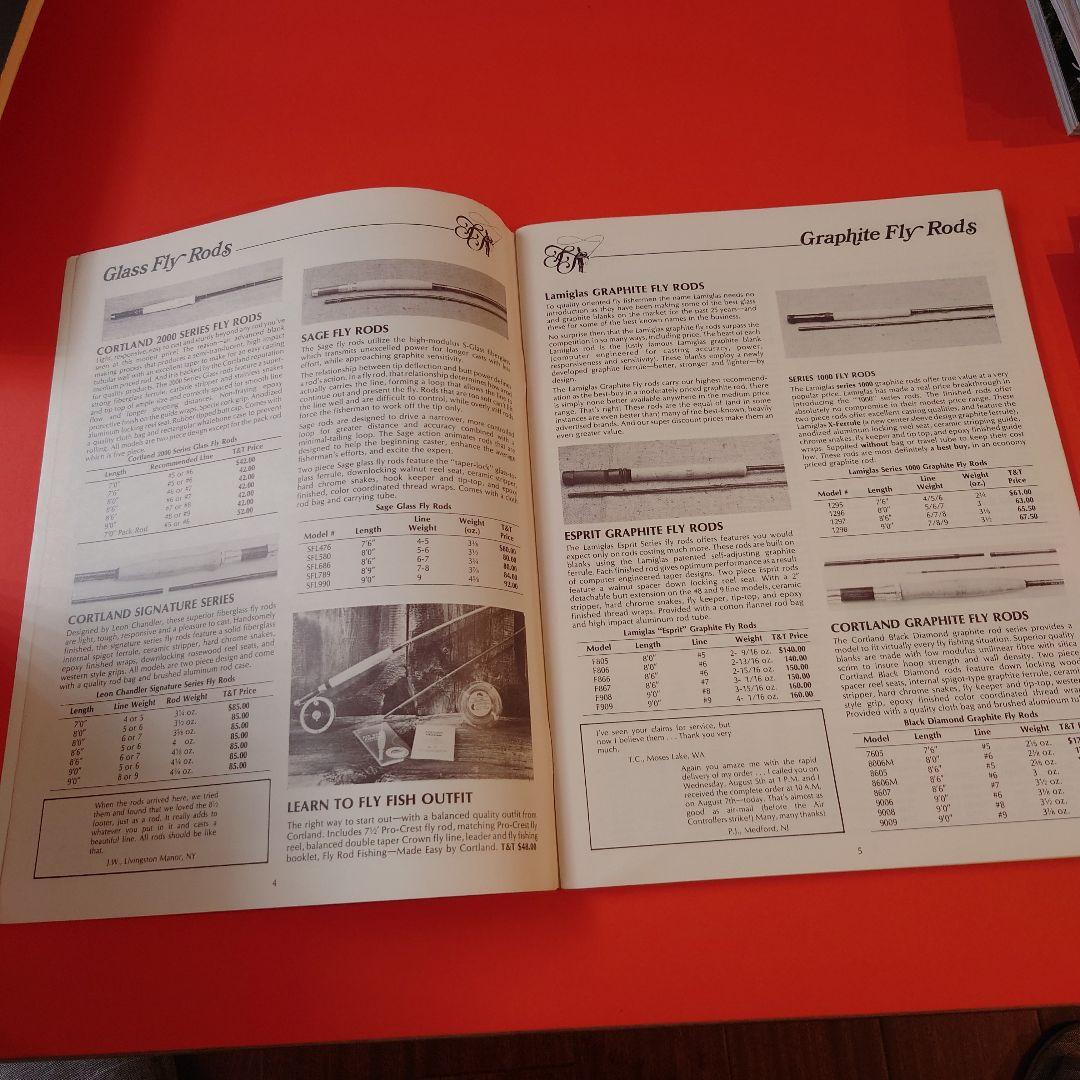 Thomas＆Thomas Fishing catalog 1982年
