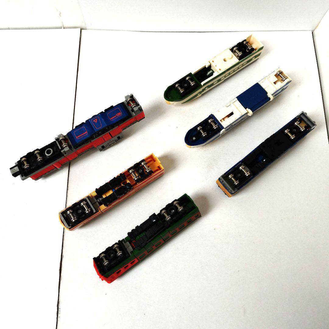 トレインロボ6体セット　ダイアクロン　検索用　ライデン　トランスフォーマー