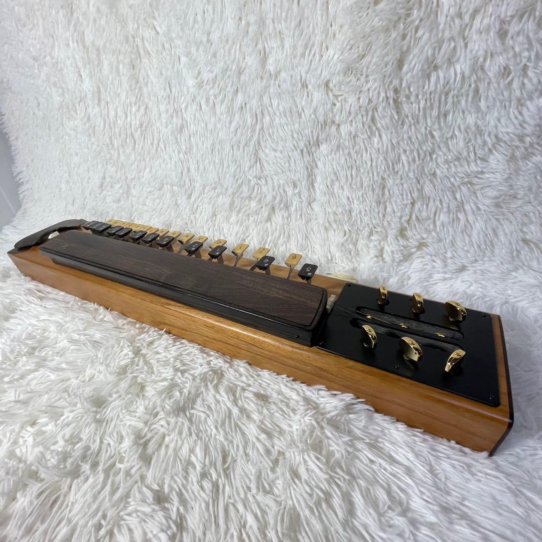 【美品】ZEN-ON 高級大正琴 冴E 全音 和楽器