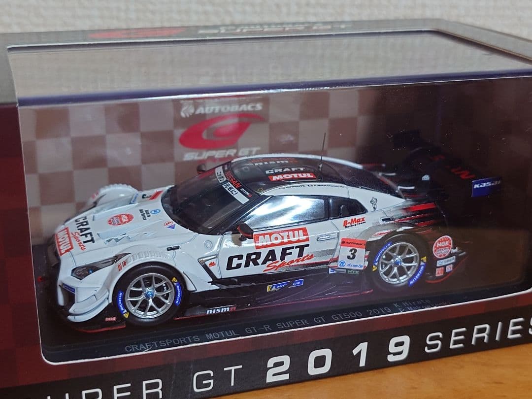 1/43 エブロ クラフトスポーツ MOTUL GT-R SUPER GT500