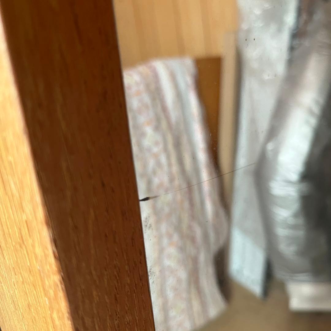 大型スタンドミラー 木製フレーム
