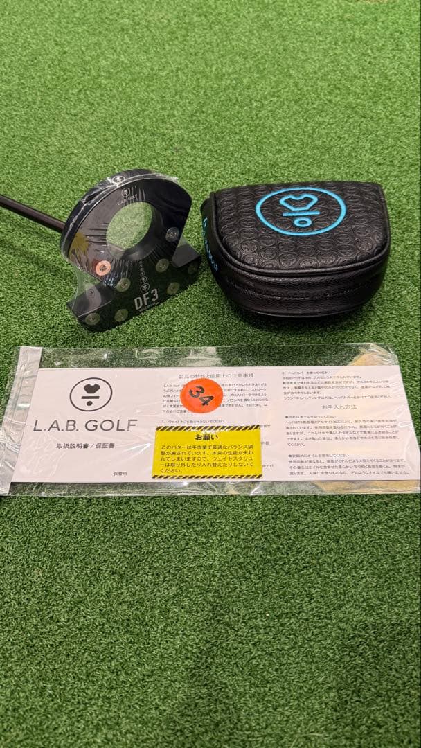 L.A.B. GOLF DF3 パター 34インチ