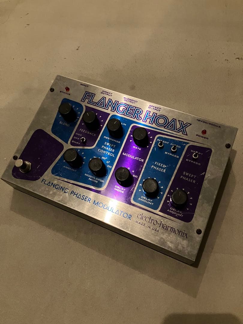 electro-harmonix FLANGER HOAX 完動品