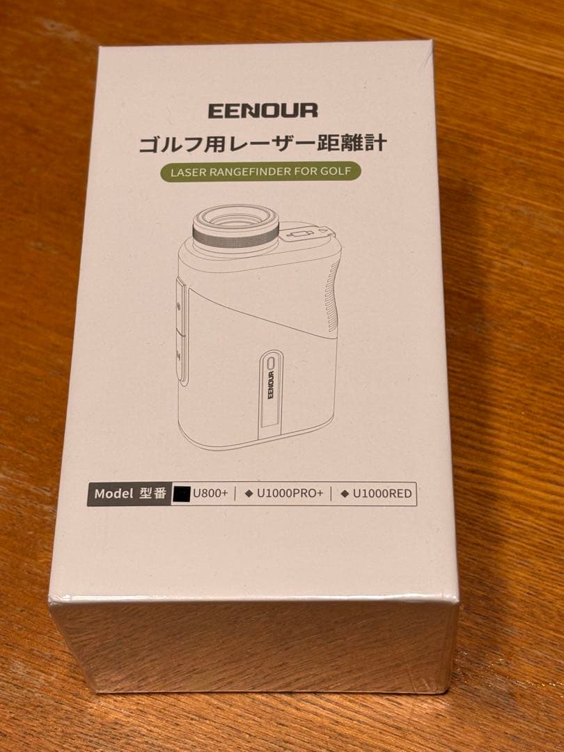 【新品・未開封品】EENOUR U800＋ゴルフ距離計 ブラック(3点間距離測)