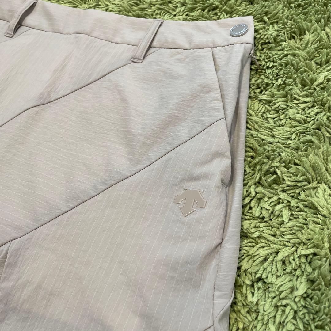 DESCENTE GOLF デサントゴルフ スカート フリル ブラウン系 M