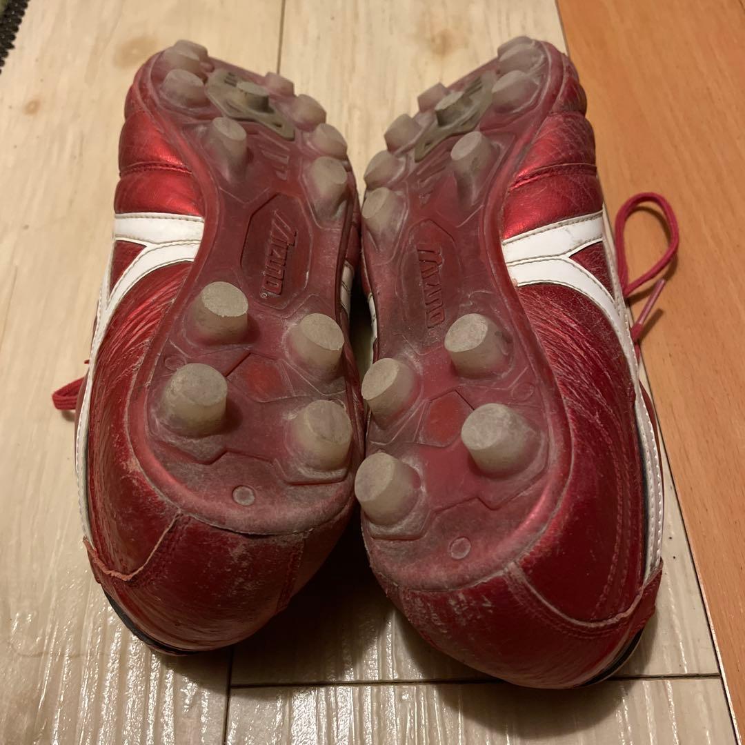 Mizuno モレリア サッカーシューズ レッド　27cm