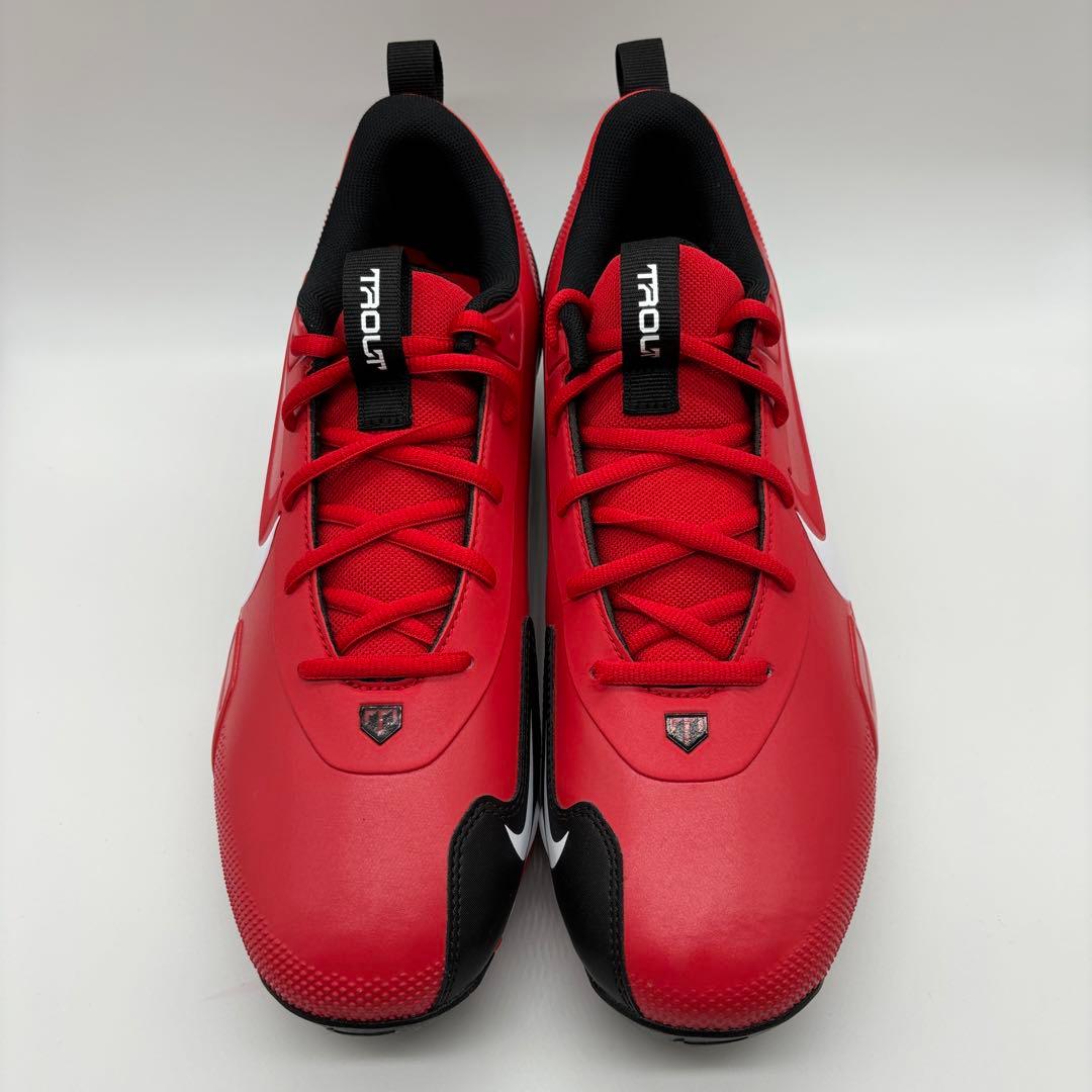 NIKE 野球 スパイク ポイント レッド 赤 28.5㎝ 軽量 ローカット