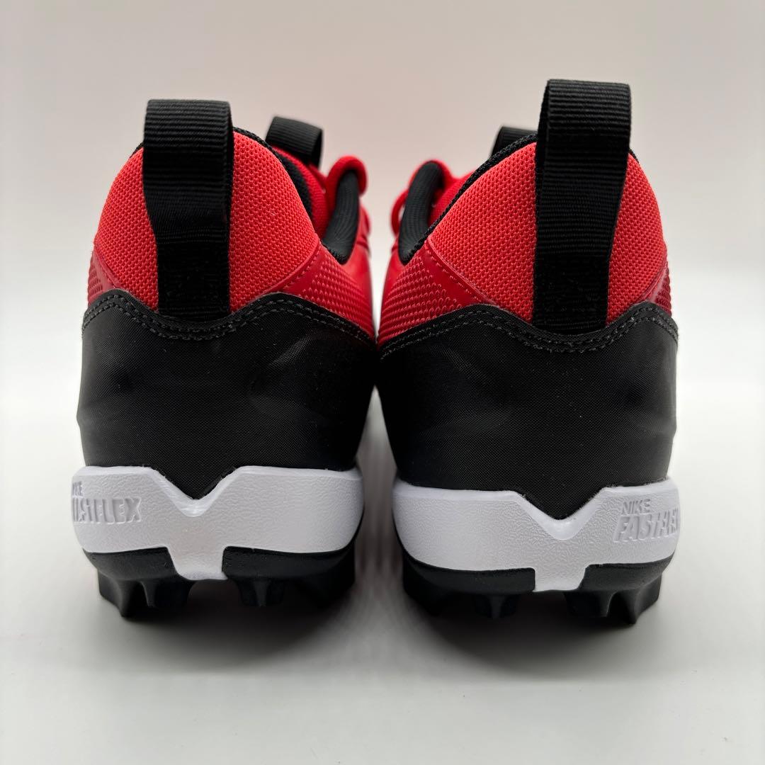 NIKE 野球 スパイク ポイント レッド 赤 28.5㎝ 軽量 ローカット