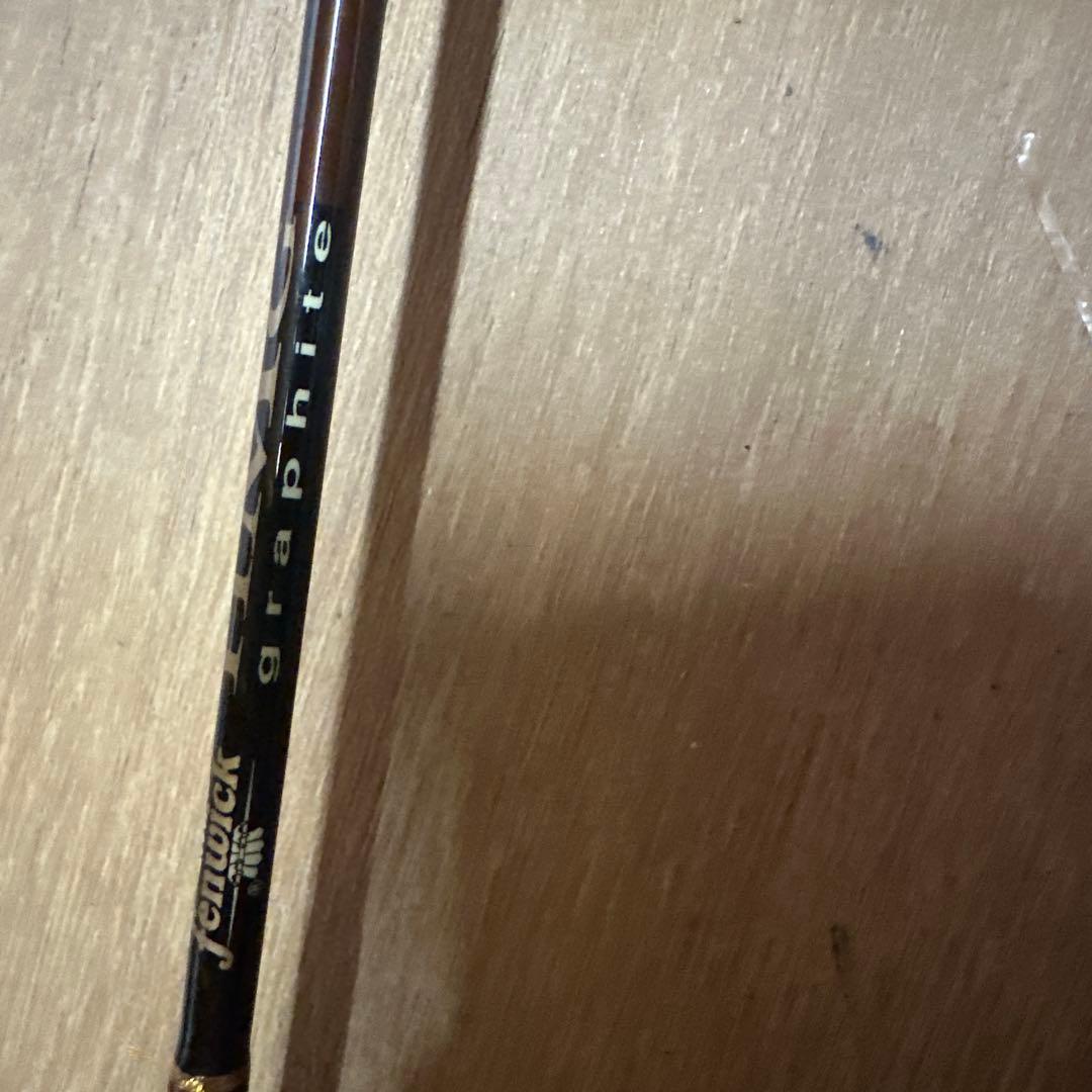 フェンウィックG 601 古い時代のグラファイト製ライトアクション・バスロッド