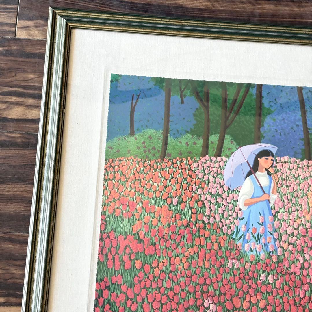 Trinidad Osorio サイン有り 額装 リトグラフ 絵画