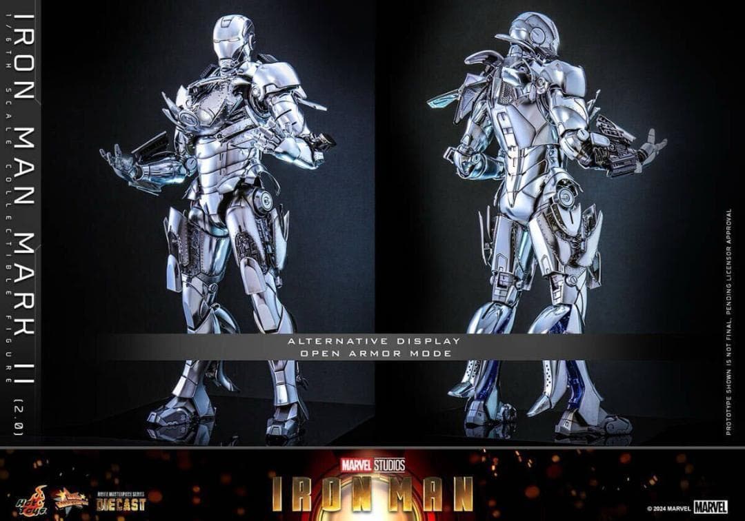 ホットトイズ 1/6 アイアンマン マーク2 2.0版 MMS733D59