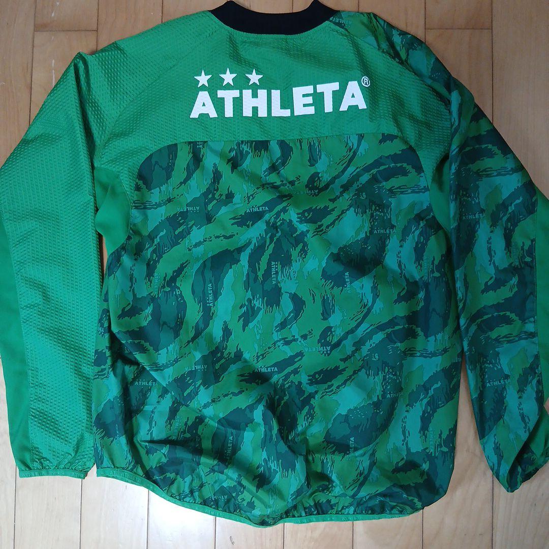 美品 ATHLETA ピステ上下セット グリーン M
