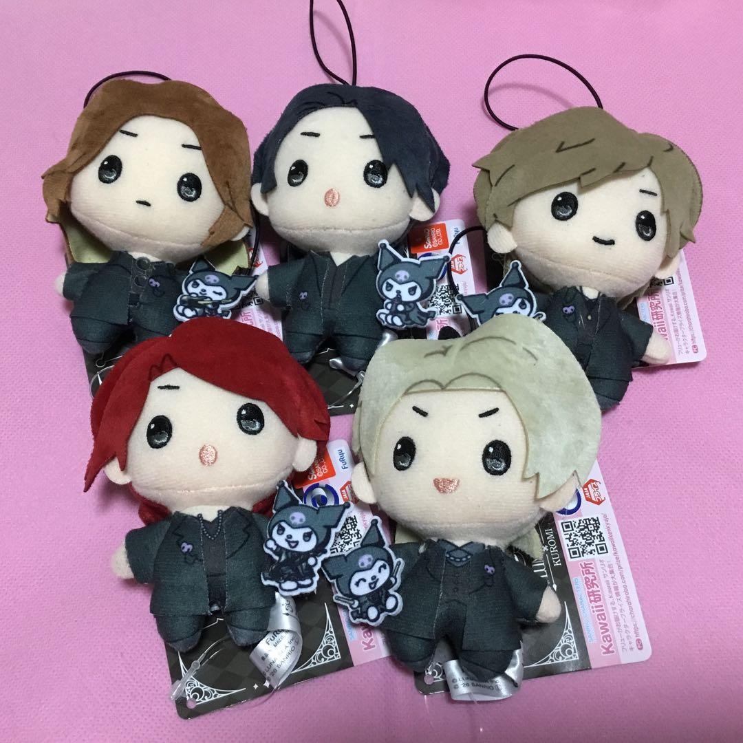 ラウンドワン限定 LUNA SEA KUROMI マスコット 全5種 セット